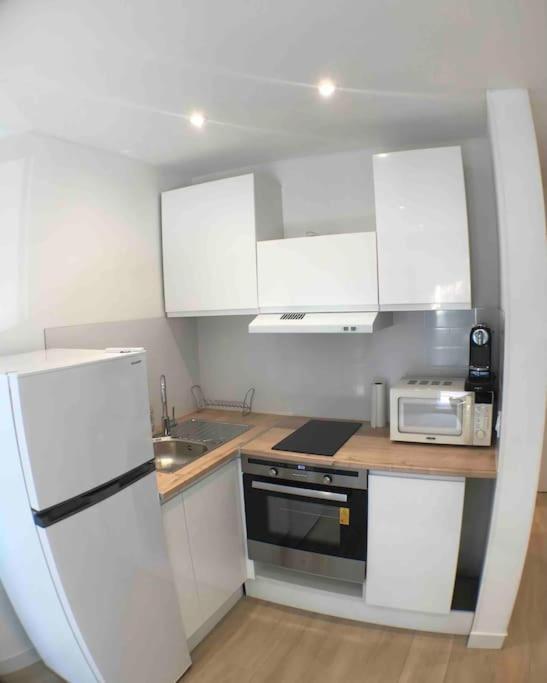 Nice Bas Cimiez- Coquet F1, Climatisee, Parking Buitenkant foto